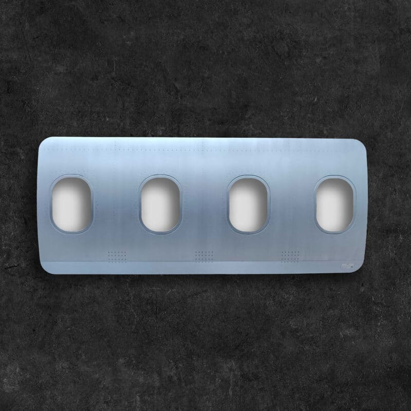 Wandbar DXB – Silber matt gebürstet