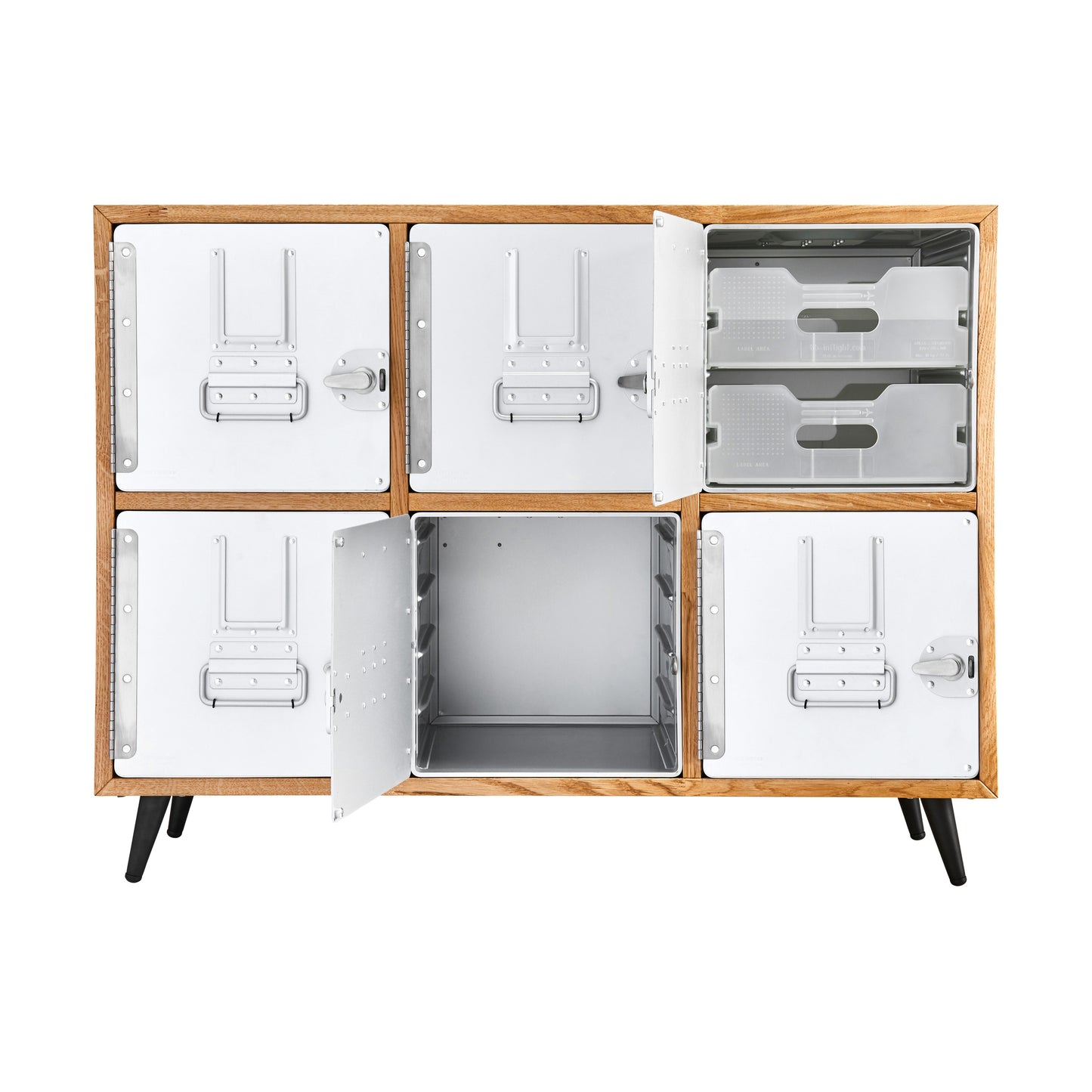 Sideboard BASIC SIX – Eichenholz 3×2