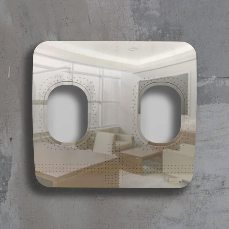 Wandbar MIA – Silber hochglanzpoliert