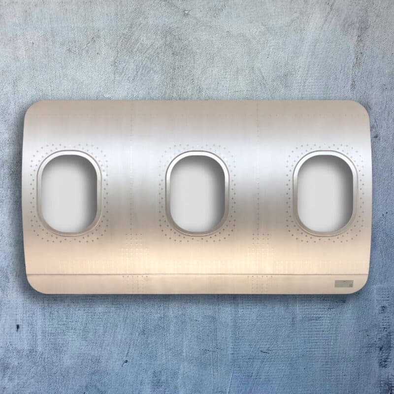 Wandbar LAS – Silber matt gebürstet