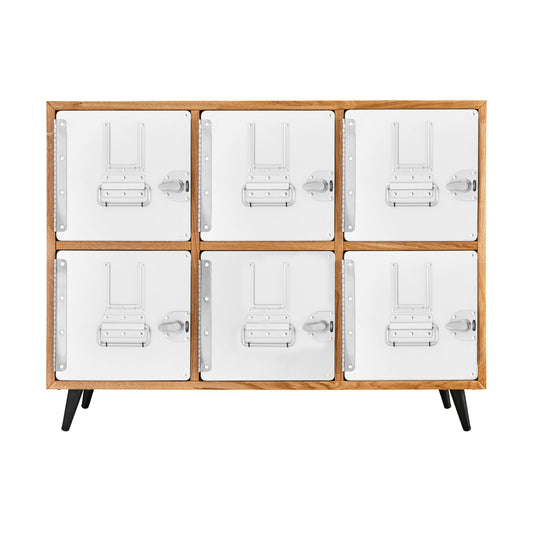 Sideboard BASIC SIX – Eichenholz 3×2