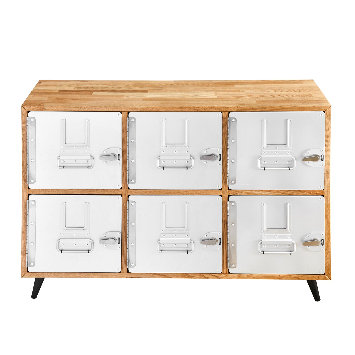 Sideboard BASIC SIX – Eichenholz 3×2