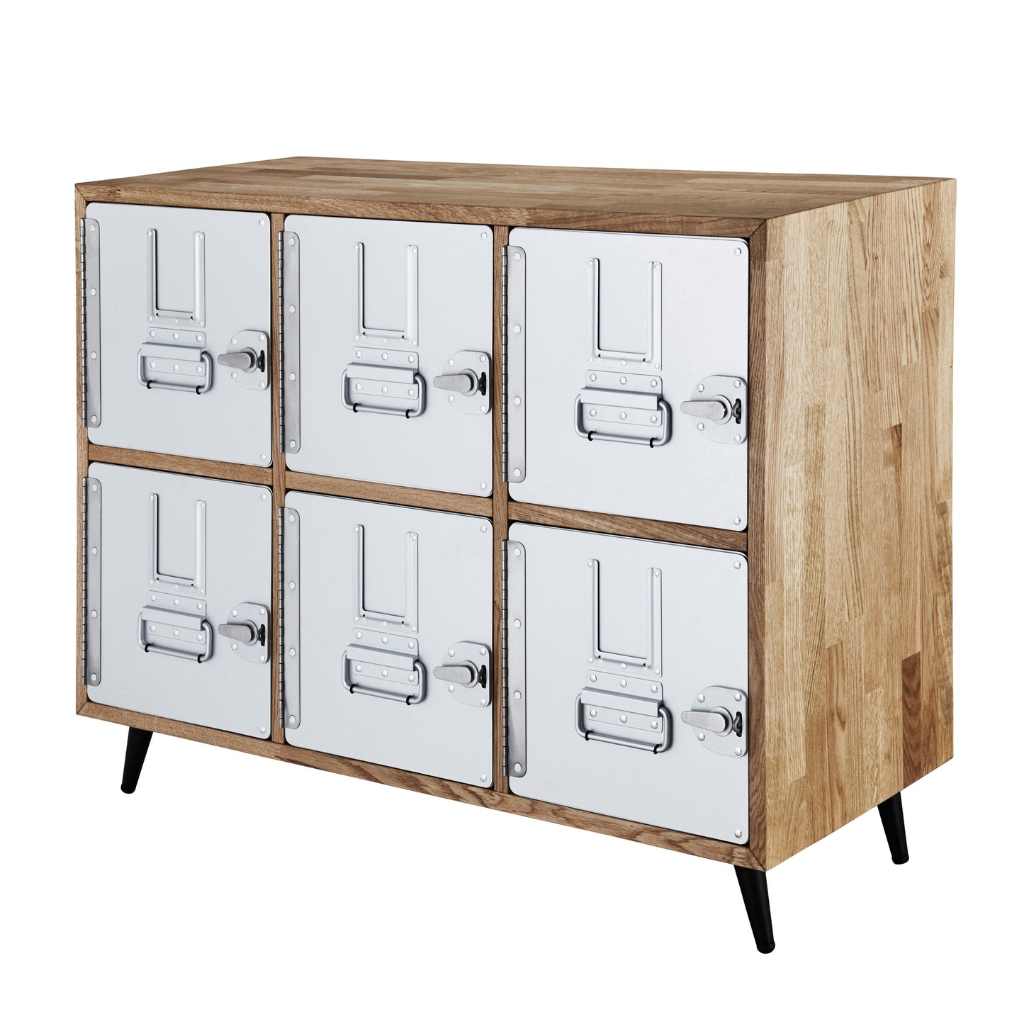 Sideboard BASIC SIX – Eichenholz 3×2