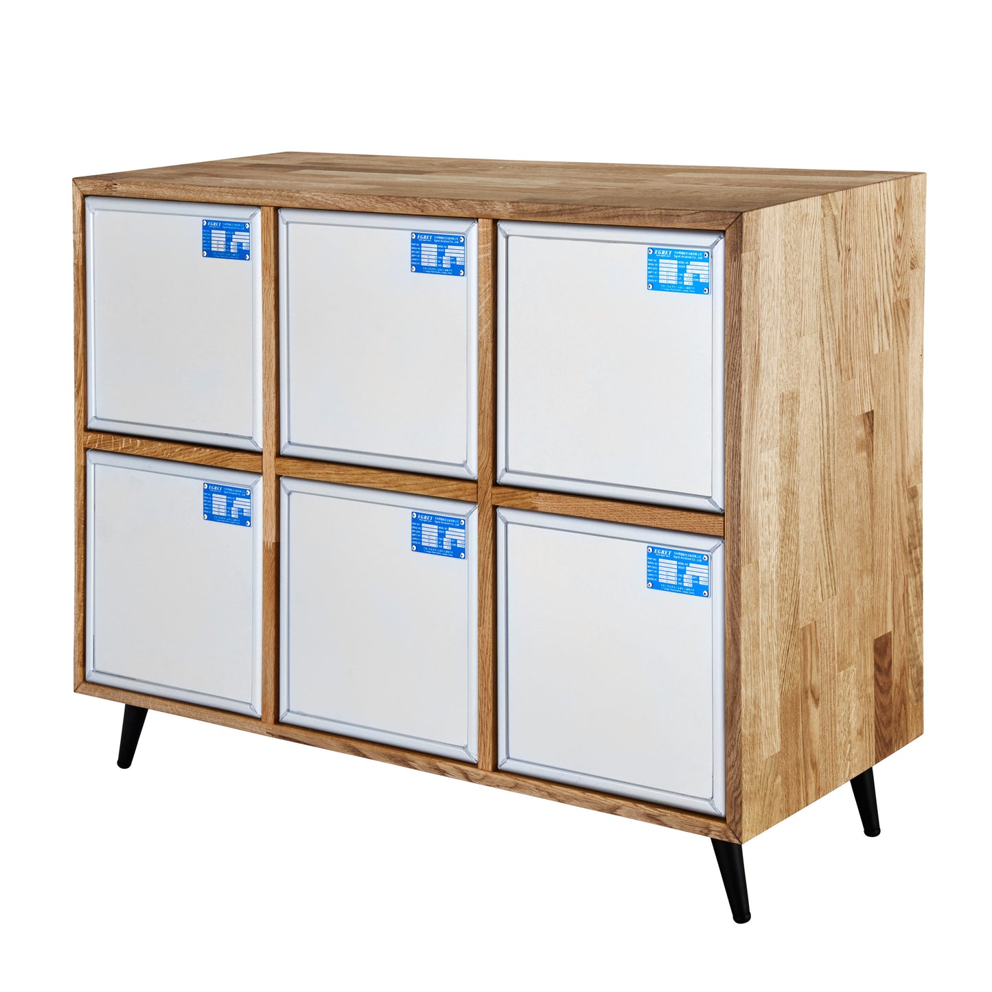 Sideboard BASIC SIX – Eichenholz 3×2
