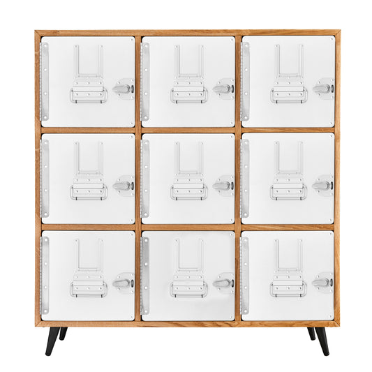 Sideboard BASIC NINE – Eichenholz 3×3